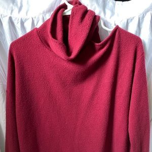 Merlot One Shoulder Sweater
